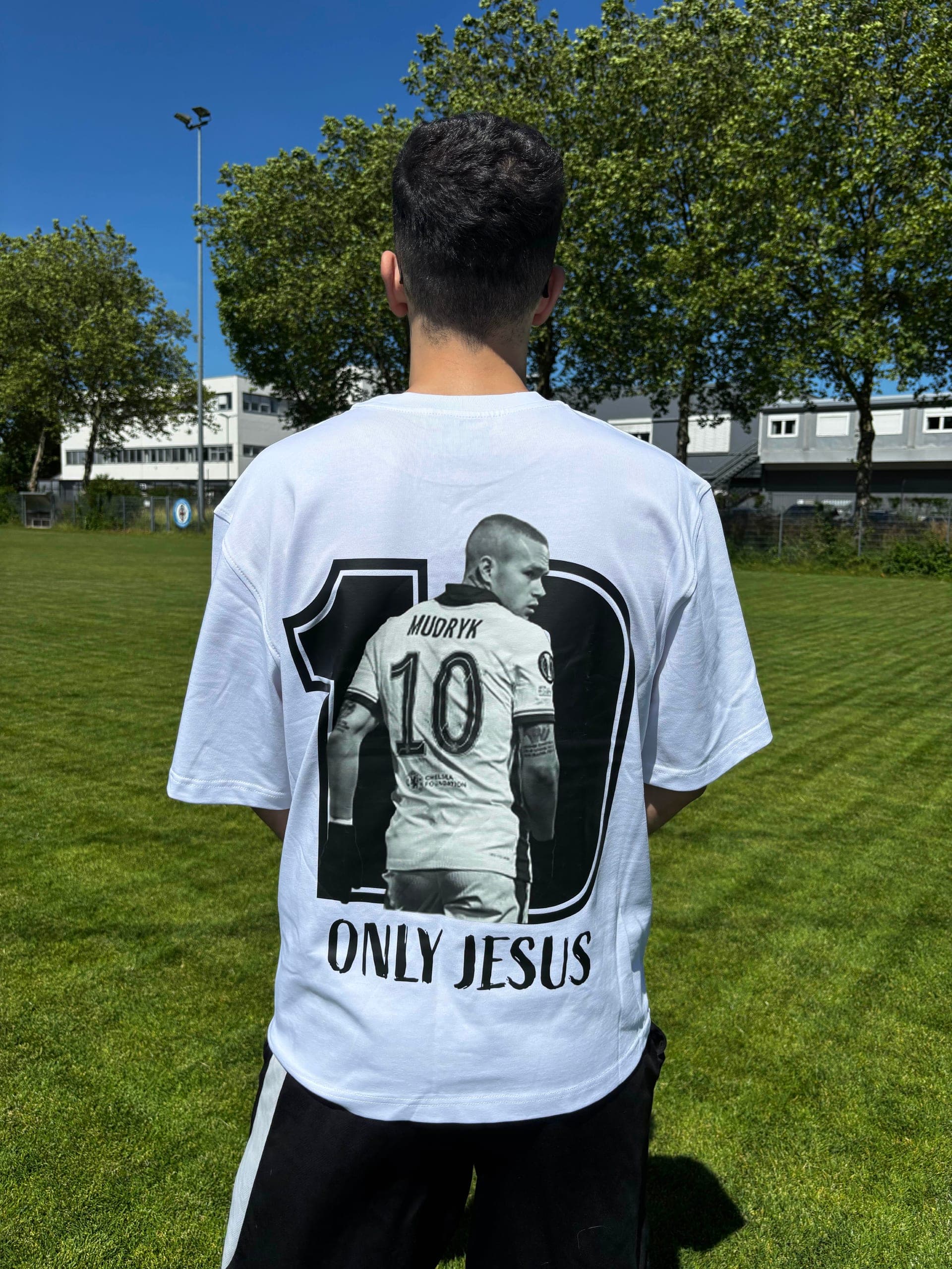 T-Shirt "Mudryk Only Jesus"